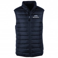 Seattle Seahawks Dunbrooke Navy Alberta Full-Zip Puffer Vest