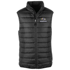 Жилетка Baltimore Ravens Dunbrooke Black Alberta Full-Zip Puffer Жилетка Baltimore Ravens Dunbrooke Black Alberta Full-Zip Puffer