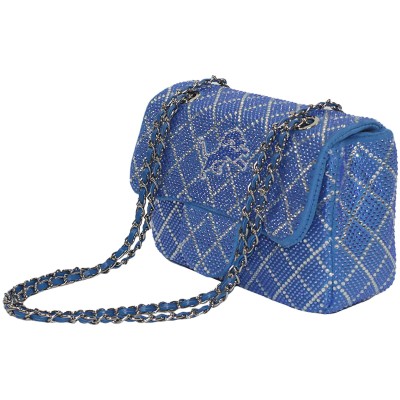 Detroit Lions Cuce Crystal Crossbody Purse
