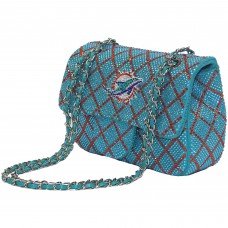 Miami Dolphins Cuce Crystal Crossbody Purse