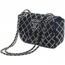 Las Vegas Raiders Cuce Crystal Crossbody Purse
