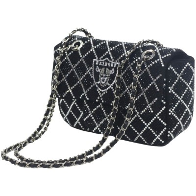 Las Vegas Raiders Cuce Crystal Crossbody Purse