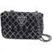 Las Vegas Raiders Cuce Crystal Crossbody Purse