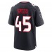 Игровая джерси Houston Texans E.J. Speed Nike Navy Team Game