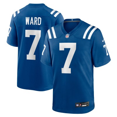 Indianapolis Colts Charvarius Ward Nike Royal Team Game Jersey