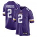 Minnesota Vikings Isaiah Rodgers Nike Purple Team Game Jersey