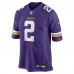 Minnesota Vikings Isaiah Rodgers Nike Purple Team Game Jersey