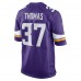 Minnesota Vikings Tavierre Thomas Nike Purple Team Game Jersey