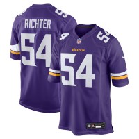 Minnesota Vikings Bo Richter Nike Purple Team Game Jersey