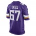 Minnesota Vikings Justin Skule Nike Purple Team Game Jersey
