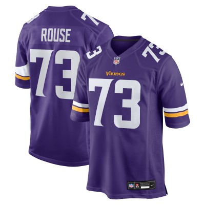 Minnesota Vikings Walter Rouse Nike Purple Team Game Jersey