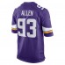 Minnesota Vikings Jonathan Allen Nike Purple Team Game Jersey