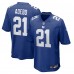 New York Giants Paulson Adebo Nike Royal Team Game Jersey