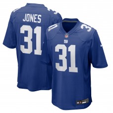 New York Giants Nic Jones Nike Royal Team Game Jersey New York Giants Nic Jones Nike Royal Team Game Jersey