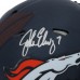 John Elway Denver Broncos Autographed Fanatics Authentic Riddell 2024 Speed Mini Helmet