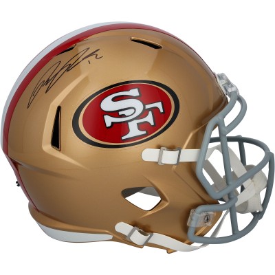 Ricky Pearsall San Francisco 49ers Autographed Fanatics Authentic Riddell Speed Replica Helmet