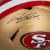 Ricky Pearsall San Francisco 49ers Autographed Fanatics Authentic Riddell Speed Replica Helmet