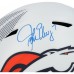 John Elway Denver Broncos Autographed Fanatics Authentic Riddell 2024 Alternate Speed Replica Helmet