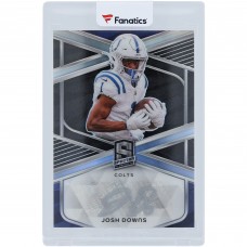 Josh Downs Indianapolis Colts Autographed 2024 Panini Spectra Signatures Silver Ink #SIG-JDA #103/199 Card