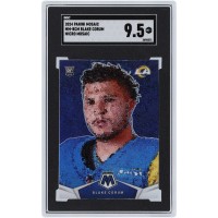 Blake Corum Los Angeles Rams 2024 Panini Mosaic Micro Mosaic #MM-BCM SGC Authenticated 9.5 Rookie Card