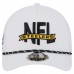 Бейсболка Pittsburgh Steelers New Era White NFL 9FORTY A-Frame M-Crown