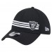 Бейсболка Las Vegas Raiders New Era Black Stripes 39THIRTY Бейсболка Las Vegas Raiders New Era Black Stripes 39THIRTY