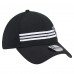 Бейсболка Las Vegas Raiders New Era Black Stripes 39THIRTY