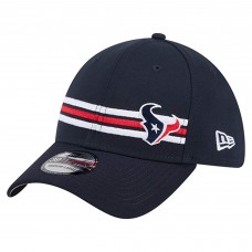 Бейсболка Houston Texans New Era Navy Stripes 39THIRTY