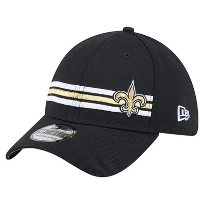 Бейсболка New Orleans Saints New Era Black Stripes 39THIRTY