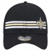 Бейсболка New Orleans Saints New Era Black Stripes 39THIRTY