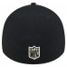 Бейсболка New Orleans Saints New Era Black Stripes 39THIRTY