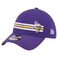 Бейсболка Minnesota Vikings New Era Purple Stripes 39THIRTY
