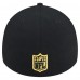 Бейсболка Pittsburgh Steelers New Era Black Stripes 39THIRTY