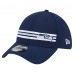 Бейсболка Seattle Seahawks New Era College Navy Stripes 39THIRTY