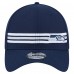 Бейсболка Seattle Seahawks New Era College Navy Stripes 39THIRTY