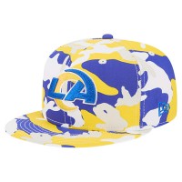 Бейсболка Los Angeles Rams New Era 59FIFTY - Gold/Royal