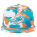 Бейсболка Miami Dolphins New Era Orange/Aqua 59FIFTY