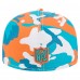 Бейсболка Miami Dolphins New Era Orange/Aqua 59FIFTY