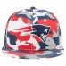 Бейсболка New England Patriots New Era Red/Navy 59FIFTY