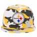 Бейсболка Pittsburgh Steelers New Era Gold/Black 59FIFTY