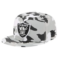 Бейсболка Las Vegas Raiders New Era Silver/Black 59FIFTY