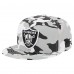 Бейсболка Las Vegas Raiders New Era Silver/Black 59FIFTY