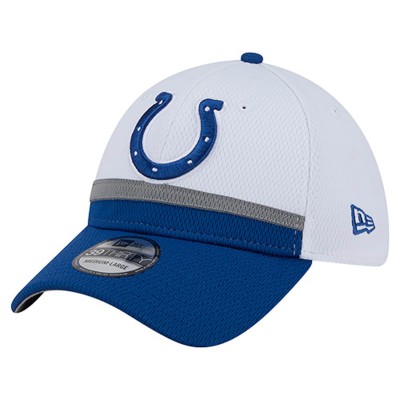 Бейсболка Indianapolis Colts New Era White/Royal Dashmark Rays 39THIRTY