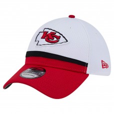 Бейсболка Kansas City Chiefs New Era White/Red Dashmark Rays 39THIRTY