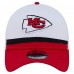 Бейсболка Kansas City Chiefs New Era White/Red Dashmark Rays 39THIRTY
