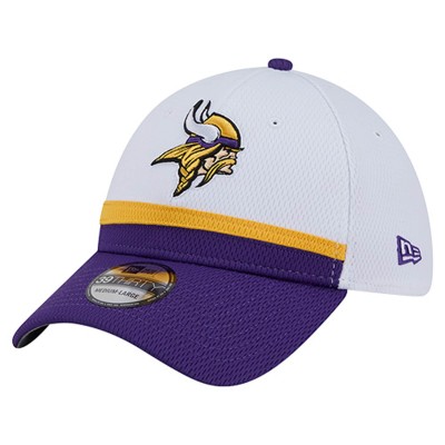 Бейсболка Minnesota Vikings New Era White/Purple Dashmark Rays 39THIRTY