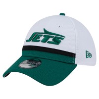 Бейсболка New York Jets New Era White/Green Dashmark Rays 39THIRTY