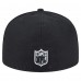 Бейсболка Las Vegas Raiders New Era Black Soutache 59FIFTY