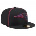 Бейсболка New England Patriots New Era Black Soutache 59FIFTY