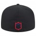 Бейсболка New England Patriots New Era Black Soutache 59FIFTY